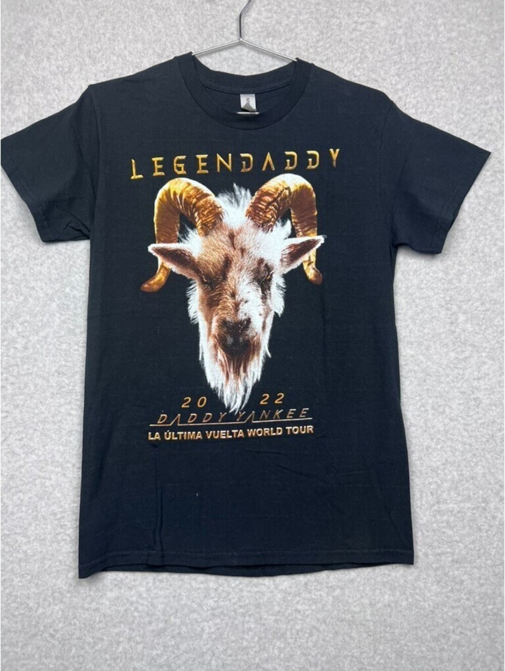 Daddy Yankee Shirt Mens S Legendaddy Tour Concert Tee Reggaeton Rap Goat